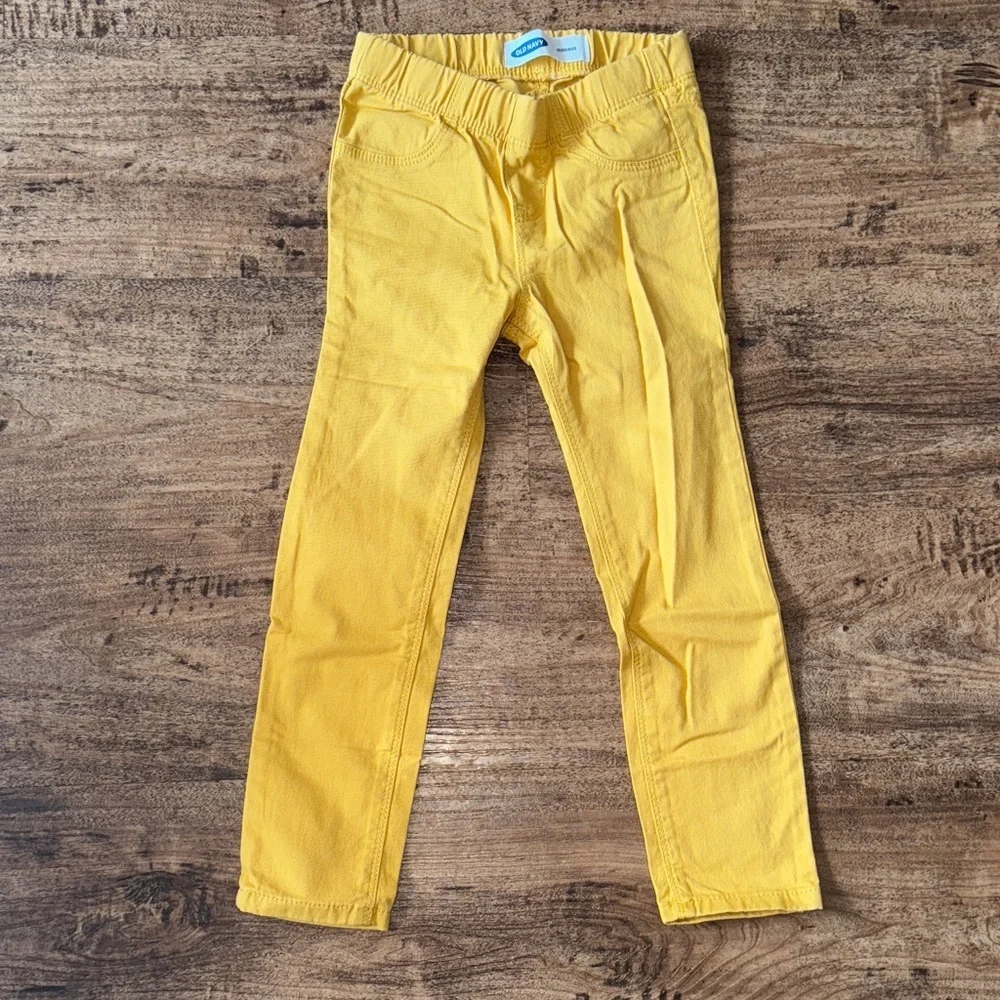 Mustard yellow kids size 5t bottoms
